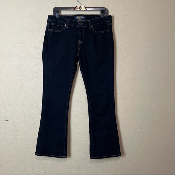 Lucky Brand Jeans Womens 10/30 Blue Low Rise Charlie Baby Boot Cut Stretch Denim - Picture 1 of 16